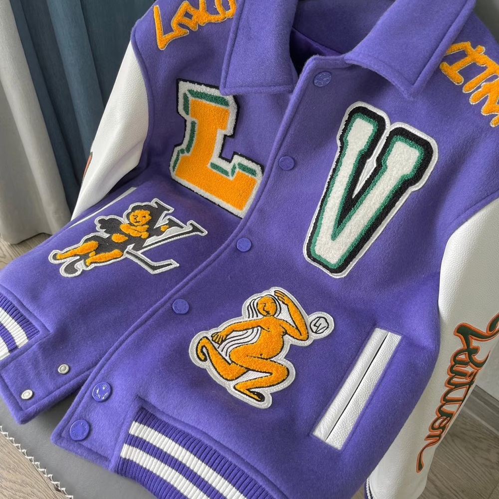 Louis Vuitton Multi-Patch Baseball Jacket - image 3